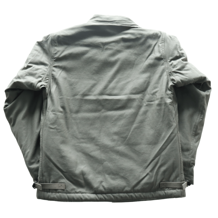 BUZZ RICKSON'S バズリクソンズ BR14956 Type DECK A-2 “BUZZ RICKSON MFG. CO.”  デッキA-2ジャケット 米海軍 甲板作業用ジャケットN-1の後継モデル バックサテン地 ナイロンボア ユーティリティージャケット U.S.NAVY