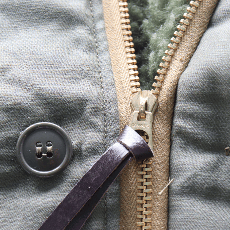 BUZZ RICKSON'S バズリクソンズ BR14956 Type DECK A-2 “BUZZ RICKSON MFG. CO.”  デッキA-2ジャケット 米海軍 甲板作業用ジャケットN-1の後継モデル バックサテン地 ナイロンボア ユーティリティージャケット U.S.NAVY