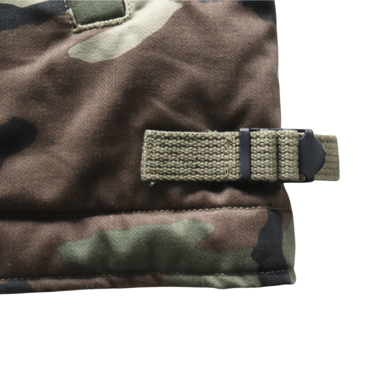 BUZZ RICKSON'S バズリクソンズ BR15763 Type DECK A-2 “BUZZ RICKSON MFG. CO.” CAMOUFLAGE VERSION カモフラージュバージョン デッキA-2ジャケット 米海軍 甲板作業用ジャケットN-1の後継モデル コットン・ナイロンの混紡生地 ウッドランドのカモフラージュ生地