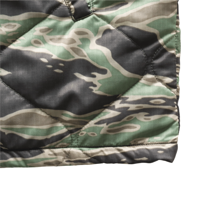 TAILOR TOYO テーラー東洋 TT15799 Mid 1960s Style Vietnam Liner Jacket “VIET-NAM MAP” ベトナムライナージャケット ベトナムマップ ベトジャン ベトナム戦争 カスタムオーダー品 マップ柄 瓢箪型のキルティング ナイロンリップストップ 防寒性 タイガーストライプ