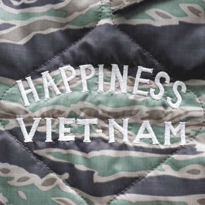 TAILOR TOYO テーラー東洋 TT15799 Mid 1960s Style Vietnam Liner Jacket “VIET-NAM MAP” ベトナムライナージャケット ベトナムマップ ベトジャン ベトナム戦争 カスタムオーダー品 マップ柄 瓢箪型のキルティング ナイロンリップストップ 防寒性 タイガーストライプ