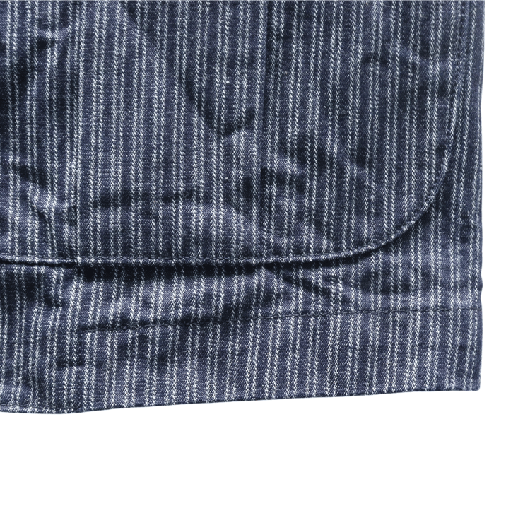 ORGUEIL オルゲイユ OR-4325 Indigo Dobby Jacket インディゴドビージャケット 1900 年代初頭 サックジャケットベース クラシックスタイル インディゴ染料 ドビーストライプ生地 エイジング ナットボタン