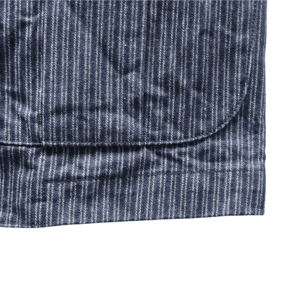 ORGUEIL オルゲイユ OR-4325 Indigo Dobby Jacket インディゴドビージャケット 1900 年代初頭 サックジャケットベース クラシックスタイル インディゴ染料 ドビーストライプ生地 エイジング ナットボタン