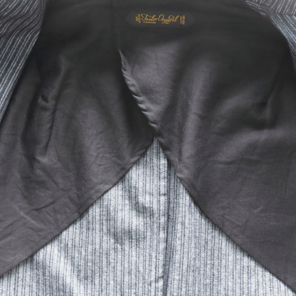 ORGUEIL オルゲイユ OR-4325 Indigo Dobby Jacket インディゴドビージャケット 1900 年代初頭 サックジャケットベース クラシックスタイル インディゴ染料 ドビーストライプ生地 エイジング ナットボタン