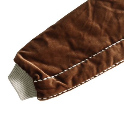 TAILOR TOYO テーラー東洋 TT15792-138 Mid 1950s Style Velveteen Souvenir Jacket “WHITE DRAGON” × “BLACK EAGLE” 別珍スーベニアジャケット 別珍 スカジャン 白龍 黒鷲リバーシブル 2トーン サテン生地 スーベニアジャケット 刺繍