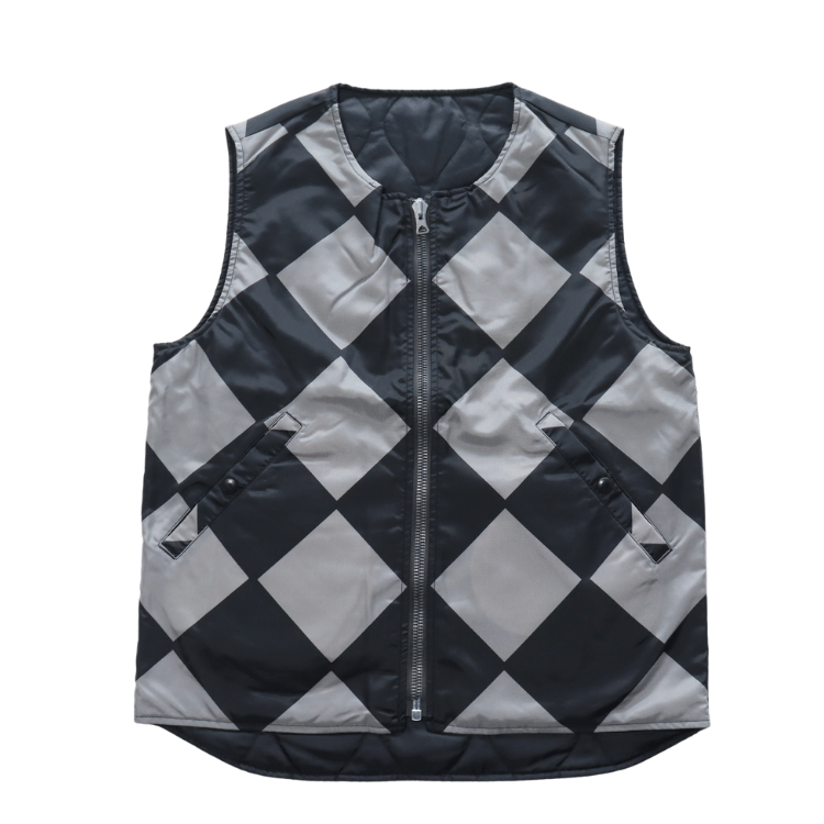 BUZZ RICKSON'S バズリクソンズ BR15811 WILLIAM GIBSON COLLECTION BLACK LINE CREWMAN VEST (MOD.) REVERSIBLE ウィリアムギブソンコレクション ブラックラインクルーマンベスト リバーシブル ベスト リバーシブル ラインクルーマン ミリタリー 小説家 ウィリアムギブソン ブラックシリーズ