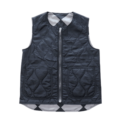 BUZZ RICKSON'S バズリクソンズ BR15811 WILLIAM GIBSON COLLECTION BLACK LINE CREWMAN VEST (MOD.) REVERSIBLE ウィリアムギブソンコレクション ブラックラインクルーマンベスト リバーシブル ベスト リバーシブル ラインクルーマン ミリタリー 小説家 ウィリアムギブソン ブラックシリーズ