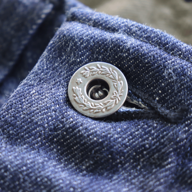 BUZZ RICKSON'S バズリクソンズ BR42596 TROUSERS, FIELD, Type M-1943 “DENIM CIVILIAN MODEL”デニム シビリアンモデル アーミートラウザーズ