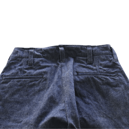 BUZZ RICKSON'S バズリクソンズ BR42596 TROUSERS, FIELD, Type M-1943 “DENIM CIVILIAN MODEL”デニム シビリアンモデル アーミートラウザーズ