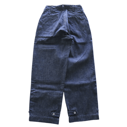 BUZZ RICKSON'S バズリクソンズ BR42596 TROUSERS, FIELD, Type M-1943 “DENIM CIVILIAN MODEL”デニム シビリアンモデル アーミートラウザーズ