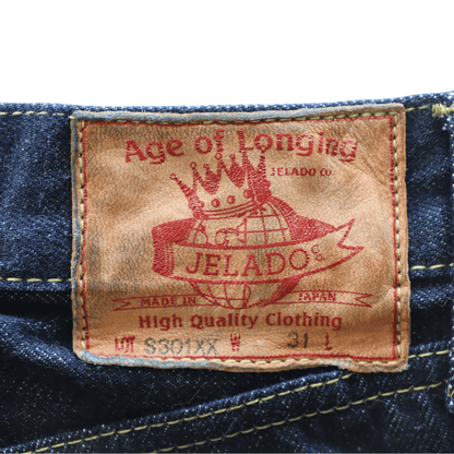 JELADO ジェラード JP94301S S301XX 1942 WPB L-181 Simplified Model LASTRESORT DENIM 金タグ 大戦モデル ヴィンテージデニム