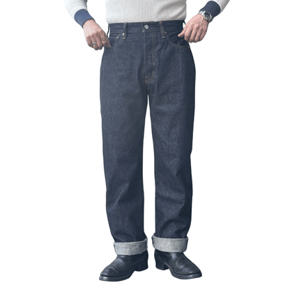 STRASSBURGER ストラスバーガー SBJ-145-222xxZ JUMBO 14.5oz SELVEDGE STRAIGHT JEANS ZIP ジャンボ セルビッチ ストレートジーンズ ZIP