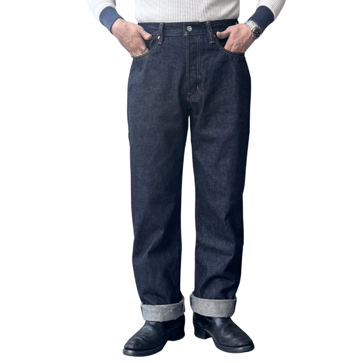 STRASSBURGER ストラスバーガー SBJ-145-222xx JUMBO 14.5oz SELVEDGE STRAIGHT JEANS ジャンボ セルビッチ ストレートジーンズ