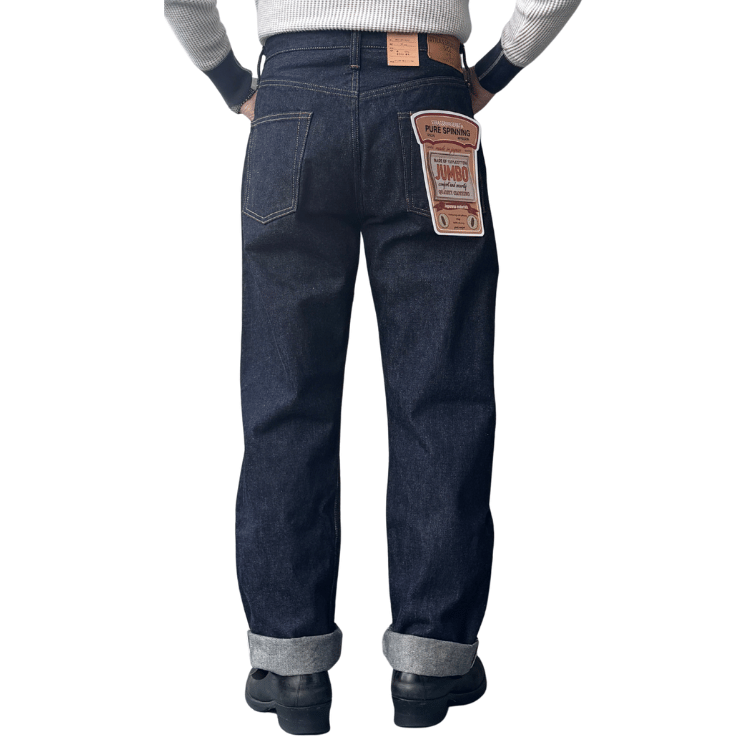 STRASSBURGER ストラスバーガー SBJ-145-222xxZ JUMBO 14.5oz SELVEDGE STRAIGHT JEANS ZIP ジャンボ セルビッチ ストレートジーンズ ZIP