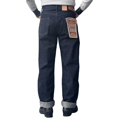 STRASSBURGER ストラスバーガー SBJ-145-222xxZ JUMBO 14.5oz SELVEDGE STRAIGHT JEANS ZIP ジャンボ セルビッチ ストレートジーンズ ZIP