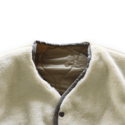 CUSHMAN クッシュマン 21500 QUILTING & FUR REVERSIBLE VEST キルティングアンドファー リバーシブルベスト ミリタリー キルトベスト アクリルファーリバーシブル インナーベスト アウターベスト