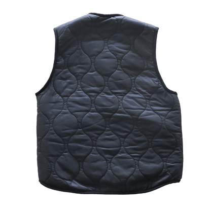 CUSHMAN クッシュマン 21500 QUILTING & FUR REVERSIBLE VEST キルティングアンドファー リバーシブルベスト ミリタリー キルトベスト アクリルファーリバーシブル インナーベスト アウターベスト