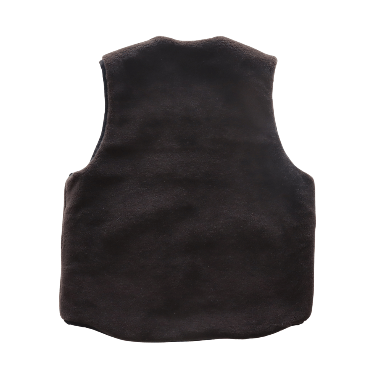 CUSHMAN クッシュマン 21500 QUILTING & FUR REVERSIBLE VEST キルティングアンドファー リバーシブルベスト ミリタリー キルトベスト アクリルファーリバーシブル インナーベスト アウターベスト