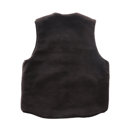 CUSHMAN クッシュマン 21500 QUILTING & FUR REVERSIBLE VEST キルティングアンドファー リバーシブルベスト ミリタリー キルトベスト アクリルファーリバーシブル インナーベスト アウターベスト