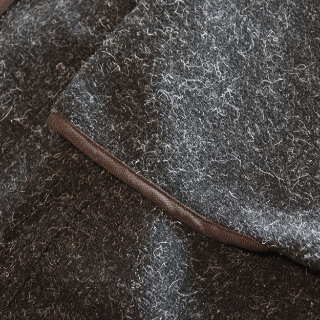 The 2 Monkeys TM12443 Montagnard Poncho モンタニャールポンチョ 山賊 ケープ モチーフ モンタニャール 山の民