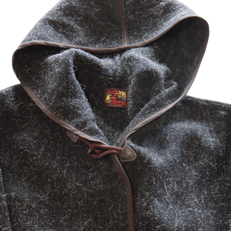 The 2 Monkeys TM12443 Montagnard Poncho モンタニャールポンチョ 山賊 ケープ モチーフ モンタニャール 山の民