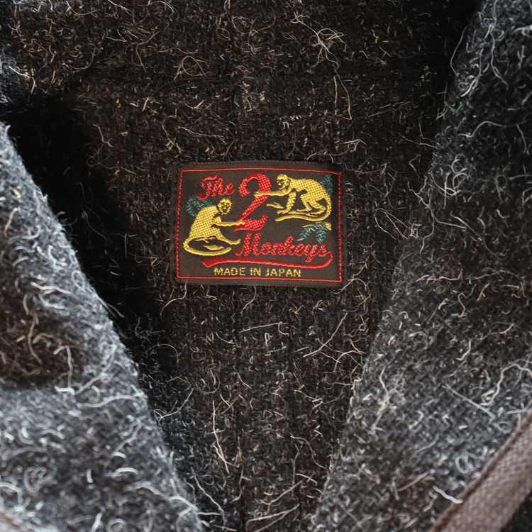 The 2 Monkeys TM12443 Montagnard Poncho モンタニャールポンチョ 山賊 ケープ モチーフ モンタニャール 山の民