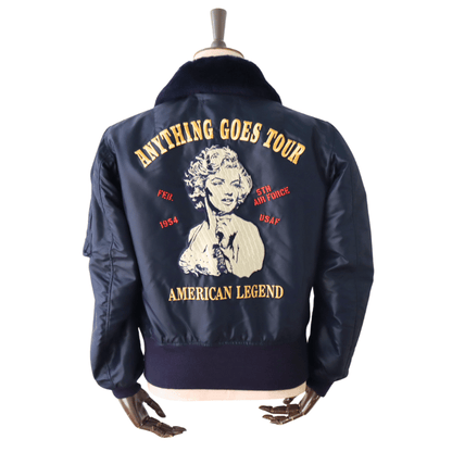 TOYS McCOY トイズマッコイ TMJ2520 TYPE B-15C ALBERT TURNER & CO.,INC. MARILYN MONROE "ANYTHING GOES TOUR" B-15C ジャケット ミリタリージャケット マリリンモンロー