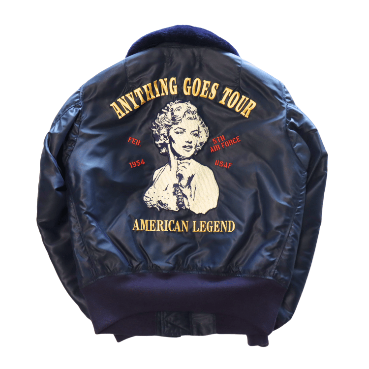 TOYS McCOY トイズマッコイ TMJ2520 TYPE B-15C ALBERT TURNER & CO.,INC. MARILYN MONROE "ANYTHING GOES TOUR" B-15C ジャケット ミリタリージャケット マリリンモンロー