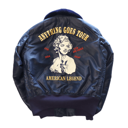 TOYS McCOY トイズマッコイ TMJ2520 TYPE B-15C ALBERT TURNER & CO.,INC. MARILYN MONROE "ANYTHING GOES TOUR" B-15C ジャケット ミリタリージャケット マリリンモンロー