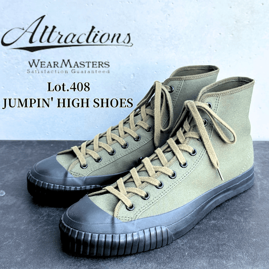 WEARMASTERS ウエアマスターズ by Attractions 408 Jumpin’High Shoes ハイカットスニーカー