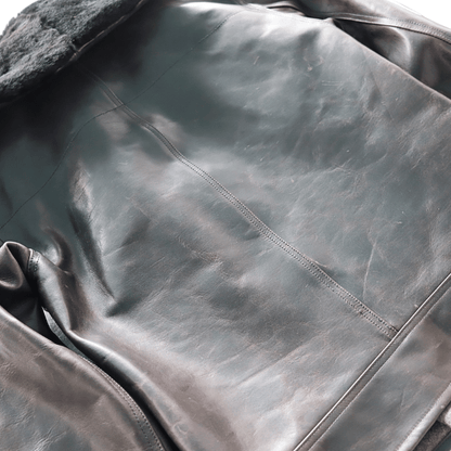 BUZZ RICKSON'S バズリクソンズ BR80664 WILLIAM GIBSON COLLECTION BLACK B-2 ウィリアムギブソンコレクション ブラックB-2 レザージャケット 革ジャン フライトジャケット B-2 小説家 ウィリアムギブソン ブラックシリーズ ムートン襟