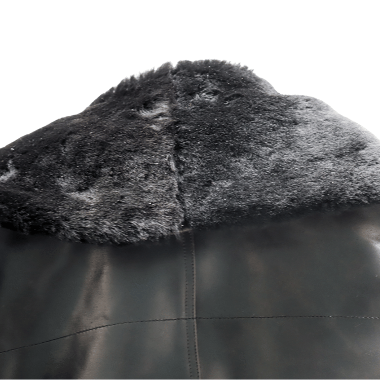 BUZZ RICKSON'S バズリクソンズ BR80664 WILLIAM GIBSON COLLECTION BLACK B-2 ウィリアムギブソンコレクション ブラックB-2 レザージャケット 革ジャン フライトジャケット B-2 小説家 ウィリアムギブソン ブラックシリーズ ムートン襟