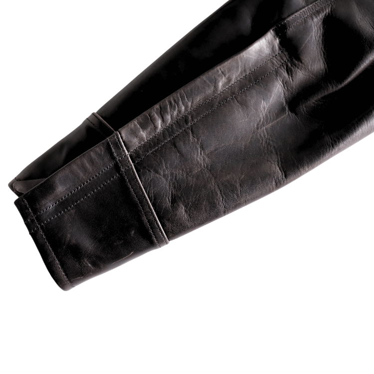 BUZZ RICKSON'S バズリクソンズ BR80664 WILLIAM GIBSON COLLECTION BLACK B-2 ウィリアムギブソンコレクション ブラックB-2 レザージャケット 革ジャン フライトジャケット B-2 小説家 ウィリアムギブソン ブラックシリーズ ムートン襟