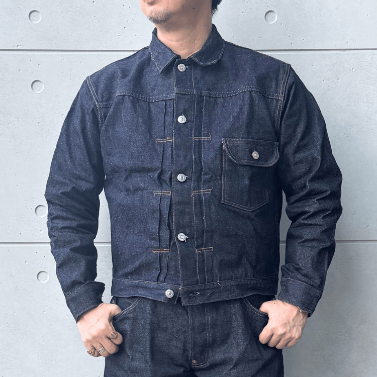 Good Old & Co グッドオールド G1922XX-DB DENIM BLOUSE デニムブラウス ヴィンテージデニム Gジャン デニムジャケット シンチバック