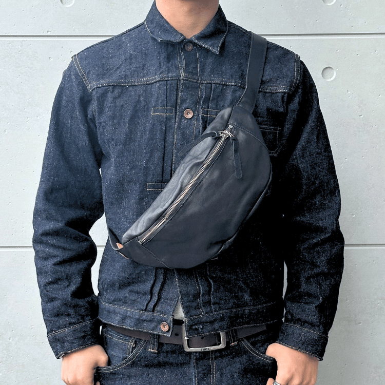 BUTLER VERNER SAILS バトラーバーナーセイルズ  Horse Hip Bag JA-2290-33  馬革ヒップバッグ