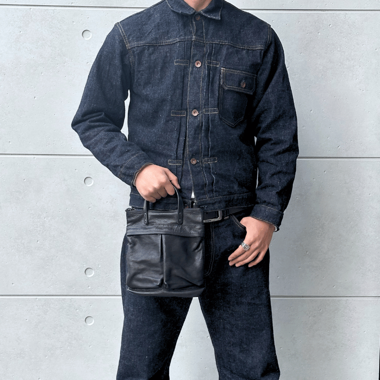 BUTLER VERNER SAILS バトラーバーナーセイルズ  Horse Leather Mini Helmet bag  JA-2928  ホースレザーミニヘルメットバッグ