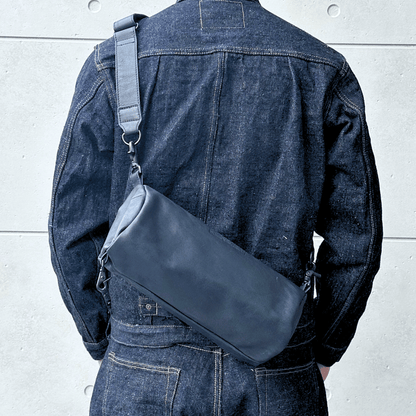 BUTLER VERNER SAILS バトラーバーナーセイルズ  Horse Roll Shoulder JA-1059-33  馬革ロールショルダーバッグ