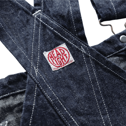 HEADLIGHT ヘッドライト HD42611 HEADLIGHT 9.5oz. SPECIAL WEAVE DENIM HIGH BACK OVERALLS スペシャルウィーブデニム ハイバックオーバーオール デニム ワークパンツ オーバーオール 1925年モデル