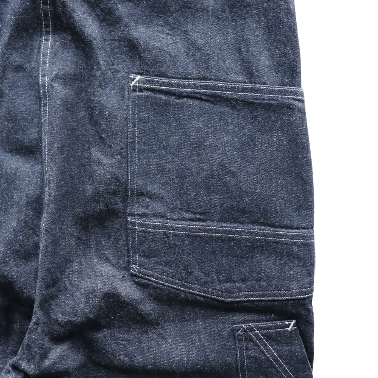 HEADLIGHT ヘッドライト HD42611 HEADLIGHT 9.5oz. SPECIAL WEAVE DENIM HIGH BACK OVERALLS スペシャルウィーブデニム ハイバックオーバーオール デニム ワークパンツ オーバーオール 1925年モデル