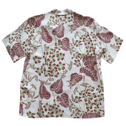 SUN SURF サンサーフ SS39621 S/S RAYON HAWAIIAN SHIRT “PLUMERIA BLOSSOMS” レーヨンハワイアンシャツ プルメリアブロッサム ハワイアンシャツ アロハシャツ 半袖シャツ 花柄