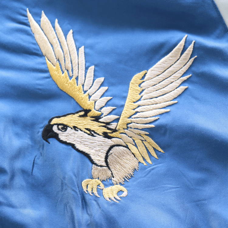 TAILOR TOYO テーラー東洋 TT15840-119 Mid 1950s Style Velveteen Souvenir Jacket “GOLD DRAGON & GOLD TIGER” × “JAPAN MAP” 別珍スーベニアジャケット 別珍 スカジャン 虎 日本地図リバーシブル 2トーン サテン生地 スーベニアジャケット 刺繍