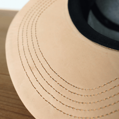 JELADO ジェラード AB21750 JELADO×BRUNEL＆Co.HATMAKERS B.B.CAP ブルーネルハットメイカーズ  ベースボールキャップ 帽子 カウハイド  ホースハイド 白タグ デニム 革