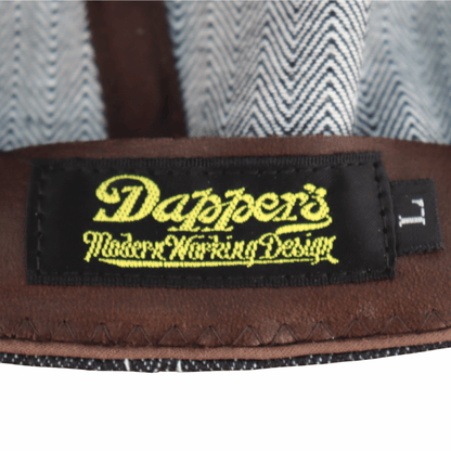 DAPPER'S ダッパーズ LOT1836 Classical Casquette TypeA クラシカルキャスケット 帽子 キャスケット ノンウォッシュ インディゴ デニム ブラックデニム クラシカル