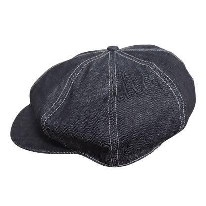 DAPPER'S ダッパーズ LOT1836 Classical Casquette TypeA クラシカルキャスケット 帽子 キャスケット ノンウォッシュ インディゴ デニム ブラックデニム クラシカル