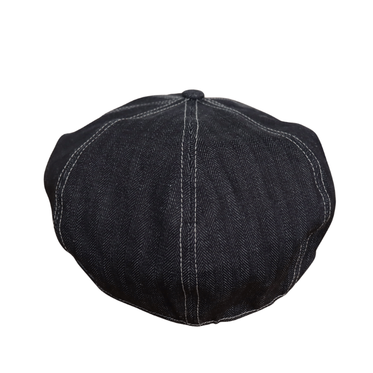 DAPPER'S ダッパーズ LOT1836 Classical Casquette TypeA クラシカルキャスケット 帽子 キャスケット ノンウォッシュ インディゴ デニム ブラックデニム クラシカル