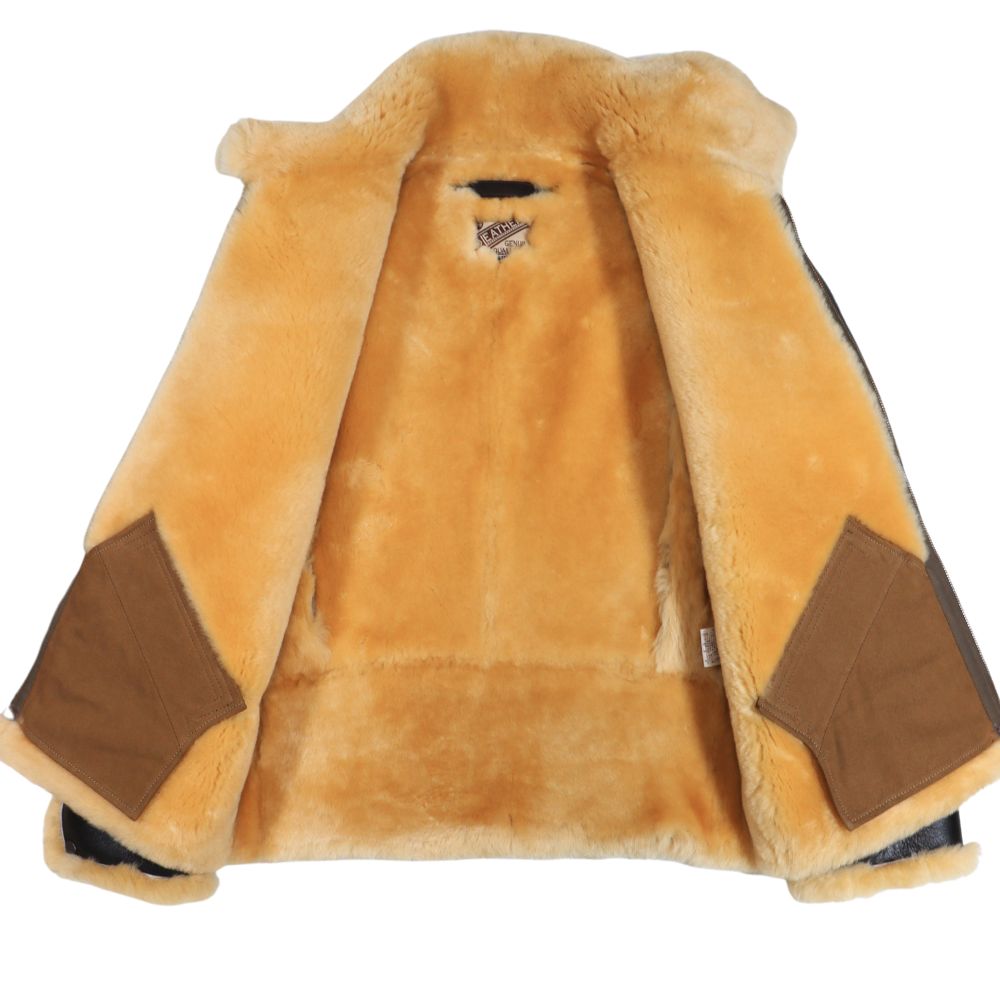 Y'2 LEATHER ワイツーレザー B-6 COLOMER MOUTON SKIN Type B-6 フライトジャケット コロメールムートン
