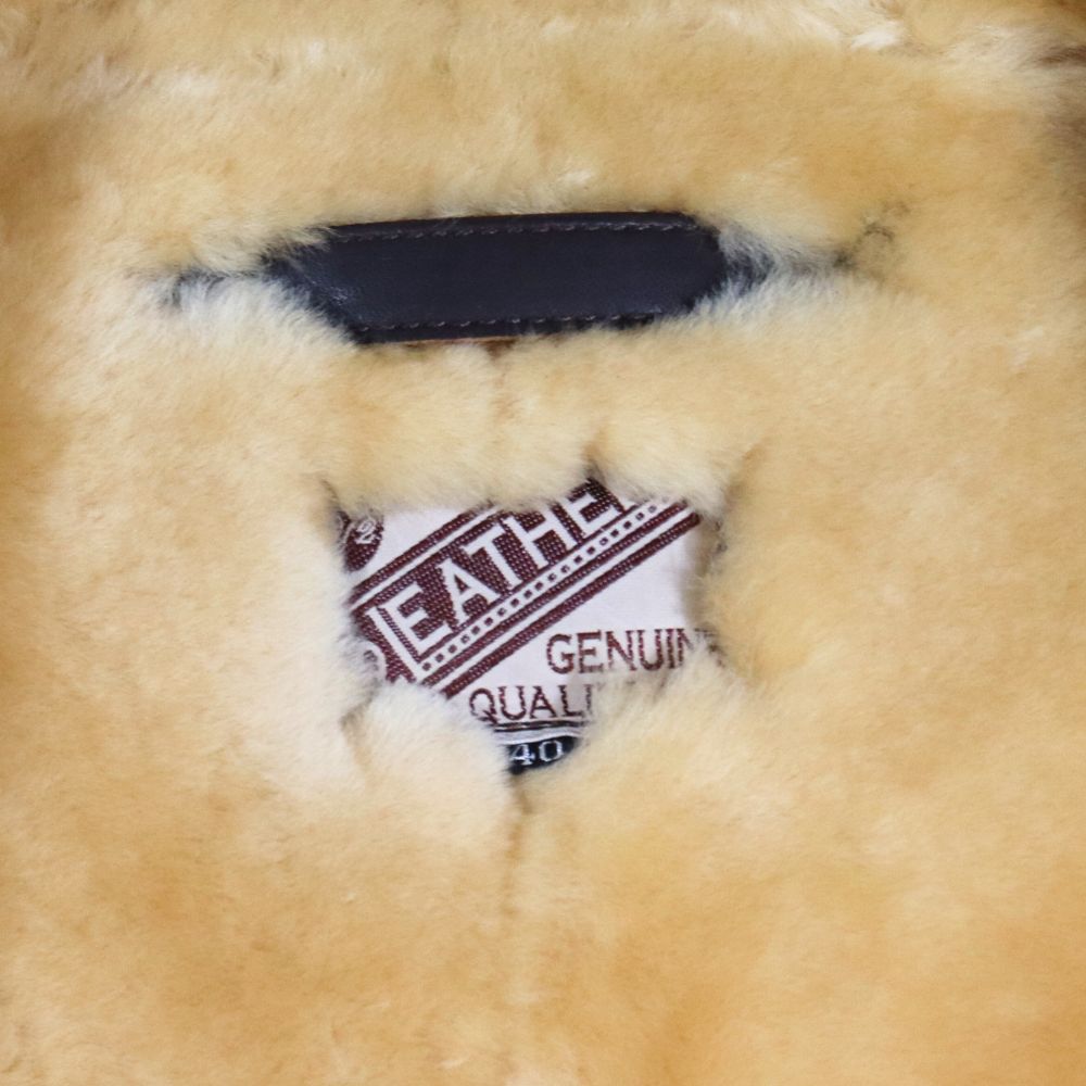 Y'2 LEATHER ワイツーレザー B-6 COLOMER MOUTON SKIN Type B-6 フライトジャケット コロメールムートン