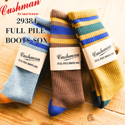 CUSHMAN 29384 FULL PILE BOOTS SOX - Thick full pile boot socks for boots