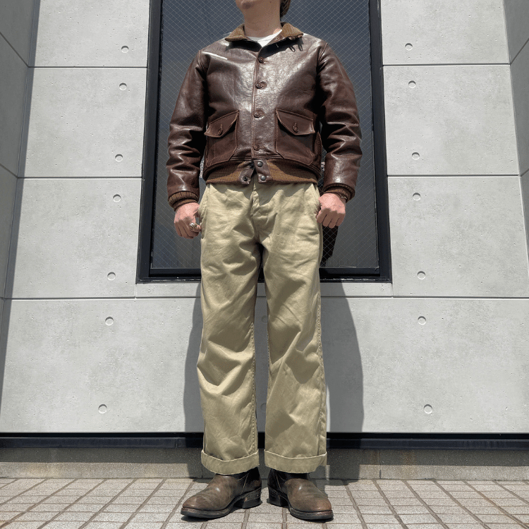 BUZZ RICKSON'S バズリクソンズ M43036 EARLY MILITARY CHINOS 1942 MODEL エアリー ミリタリーチノ