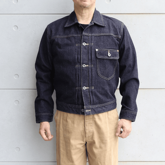 THE FLAT HEAD フラットヘッド FN-OJ-D101 14.5oz 左綾ジンバブエコットン デニムジャケット 大戦モデル 1st